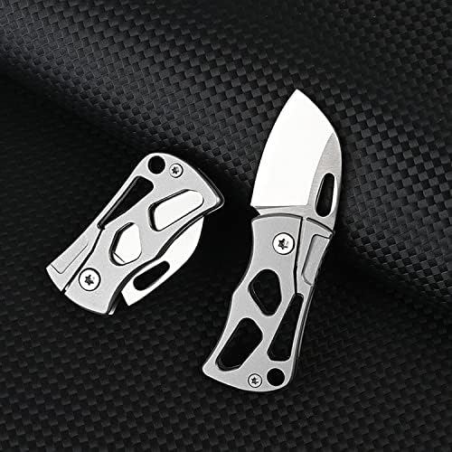 Szhoworld секојдневно носење џеб нож, мини EDC нож со челик Д2, мал нож за преклопување, остар и издржлив
