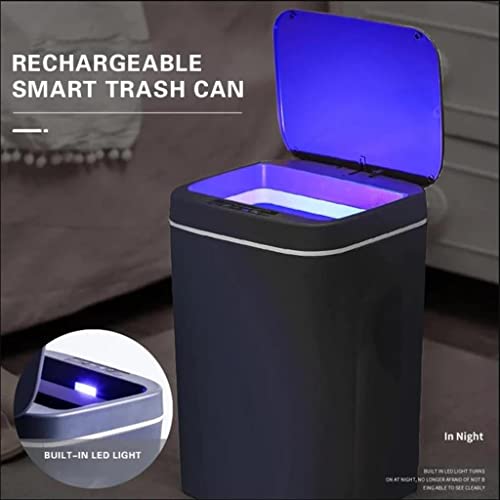Конзерва за отпадоци за отворено, 12/11/16L Интелигентни отпадоци може автоматски сензор за сензори за електричен отпад за отпадоци