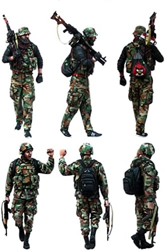 Гудмоел 1/35 Сириска владина армија во армијата на армијата на армијата, комплет/неограничен и необоен војник Минијатурен комплет/ЛМ-6819