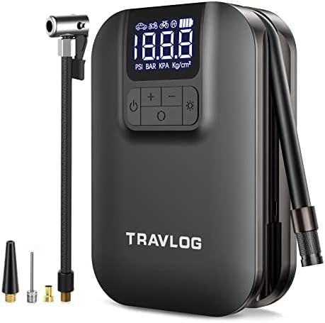 Travlog Portable Tire Inflator и 2000 засилувачи на почетнички пакети на пакетите