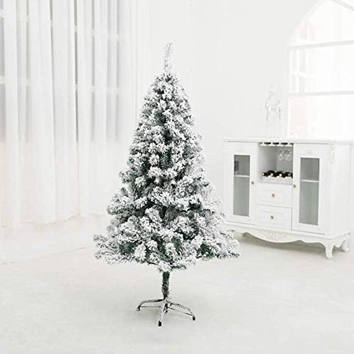 Сраен вештачки новогодишна елка, еко-пријателски пред-кревеч снег, изработено од бор, борово дрво