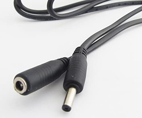 Конектори 10pcs 1m/3ft 3.5x1.35mm DC Power Power MALE приклучок до кабел за продолжување на женската камера - кабел за продолжување