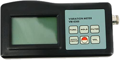 Тестер на мерач на дигитална вибрација на Raesung VM-6360 Vibrometer Meange VM6360