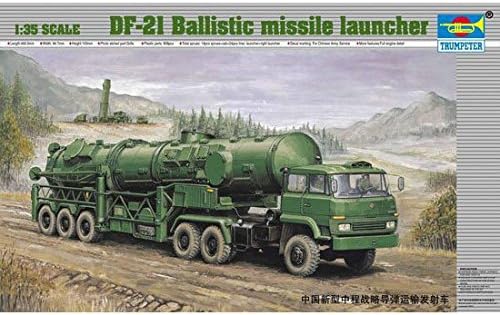 Трамп 1/35 Кинески DF21 балистички ракетен фрлач на камион