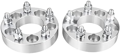 Tril Gear 2PCS растојанија на тркалото 1,25 Дебелина 5x4,25 до 5x4,5 5 LUGS центар за центрични растојанија на тркала 12x1.5 Замена