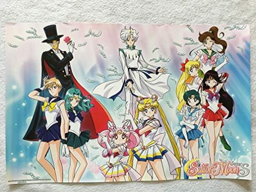 Sailor Moon Super S - 11 X17 D/S Оригинален промо филм Постер SDCC 2018 Viz Media