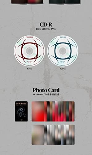 Дрипин Седум гревови 3 -ти единечен албум ЦД+POB+Photobook+Photocard+Portert Photocard+Следење запечатено)
