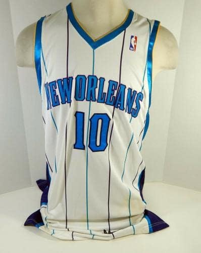 2008-09 Newу Орлеанс Хорнетс Вилијамс 10 Игра издадена Бела Jerseyерси 46 484 - НБА игра користена