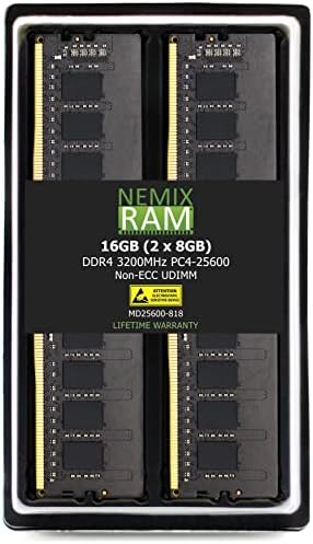 16 GB комплет DDR4-3200 PC4-25600 Не-ECC Необична десктоп меморија од Nemix RAM меморија