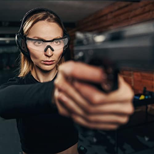 Безбедносни очила за снимање на такбанд за мажи и жени, анти-магла УВ и заштита на очите за лов и пукање со пиштол, опсег,
