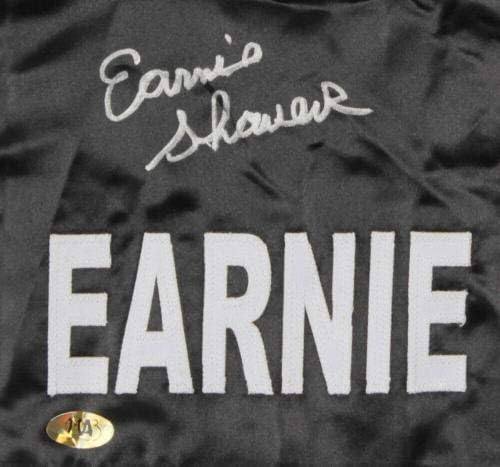 Earnie Shavers Autographed Boxing Trunks - Mab Hologram - Автограмирани боксерски облеки и стебла