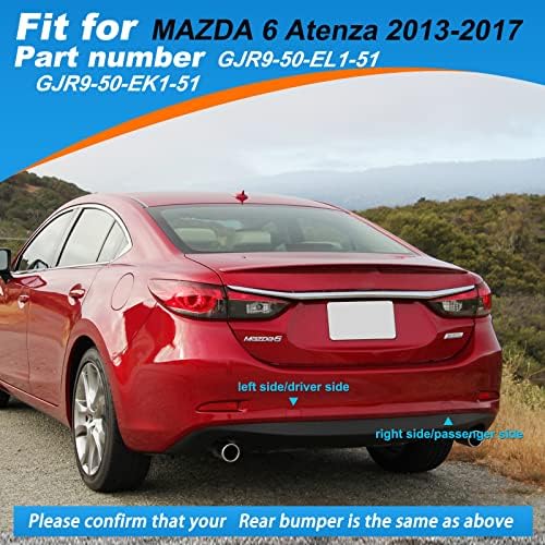 Заден капакот на куката за влечење на капакот за влечење на окото за очите одговара за Mazda 6 Atenza 2013 2014 2015 2017 2017