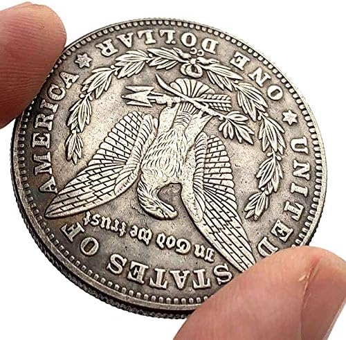 1921 Скитник Монета Фокс Омилена Монета Комеморативна Монета Сребрена Позлатена Биткоин Аита Монета Среќа Монета Колекционерски Монета