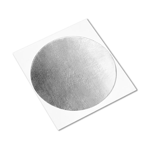 3М 1170 Сребрена алуминиумска фолија лента со спроводливо акрилно лепило, кругови со дијаметар од 6