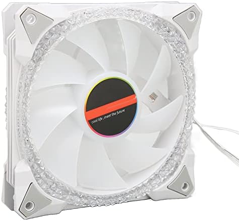 120мм RGB случај на вентилатор, RGB вентилатори, вентилатори на компјутер, компјутерски вентилатор, RGB Case Fan Diual Aperture Silent и низок