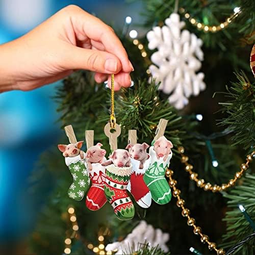 Starвездени украси куки DIY разни индустрии за елка гроздобер стакло срце Божиќ украс