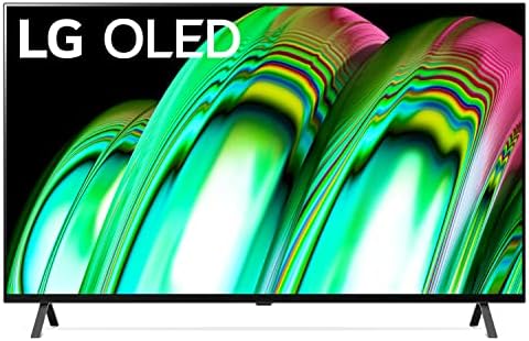 LG 65-инчен класа OLED A2 Series 4K Smart TV со вграден Alexa вграден OLED65A2PUA S90QY 5.1.3CH звук бар w/центар за пожар, Dolby Atmos
