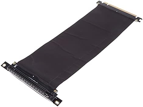 Конектори 2021 PCI Express PCIE3.0 16X до 16x Флексибилна адаптер за додаток на кабелска картичка 90 степени за проширување на