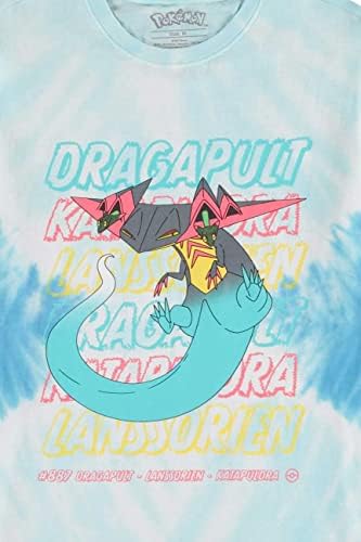 Покемон маица Драгапулт низ целиот отпечаток на официјална унисекс сина големина s