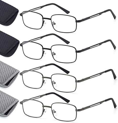 Колоддис очила за читање за жени со секој случај, сини светло блокирање на леќи за чистачи на чистачи на очила