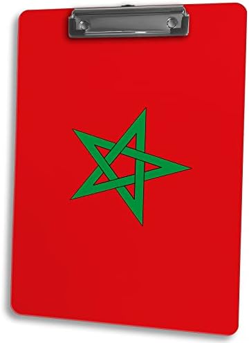 Енергична Двострана Табла Со Исечоци За Суво Бришење За Тренери, Наставници И Многу Повеќе-Знаме На Мароко-Многу Опции