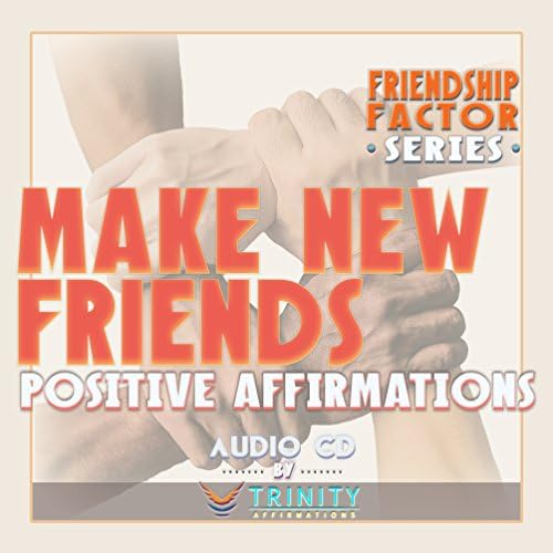 Серија на фактори за пријателство: Направете нови пријатели Афирмации Аудио ЦД