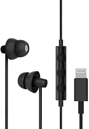 Слушалки за осветлување на MaxRock, слушалки за спиење со слушалки за слушалки за спиење на молња за iPhone X/XS/XS Max/XR iPhone 8 iPhone