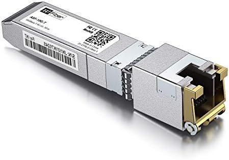 2PCS 10 GB SFP+ RJ45 Transceiver со 10G мрежна картичка, 10Gbase-T Moedle за Ubiquiti, 10g единечен SFP+ NIC Споредување со Intel