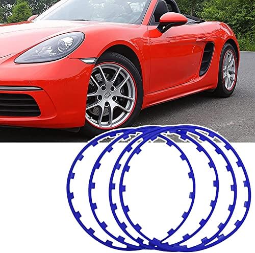 ЕЕБИ 16-20 '' ДИАМЕТЕР ЦЕЛ за заштита на автомобили, Универзален гуми за гуми од 4, се вклопува за сите модели ， Заштита на тркала за заштита на тркала, автоматски чувар