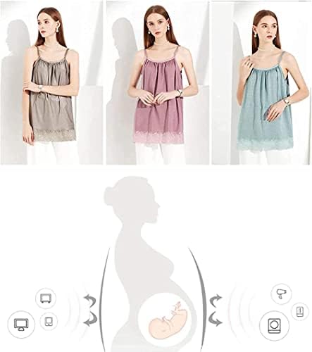 Облека за породилна облека Rafcar за заштита на зрачење, заштита од зрачење со сребро со радијација на зрачење ЕМФ Анти-зрачење облека