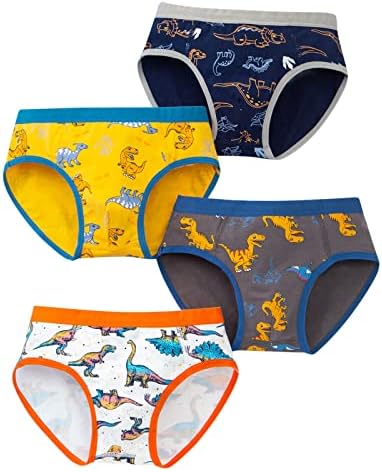 Miniyaya Boys Boxer Shorts Multipack Soft Trunk Boxers Boxershors Boxershorts Prons For Prans за деца | 4 парчиња | 2-12 години