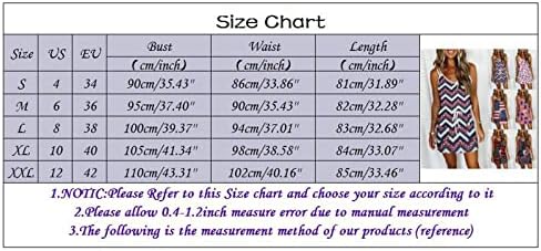 Летен Фустан Женски Секојдневни Мини Фустани Сарафан Без Ракави Против Вратот Со Џебови Еластичен Фустан За Плажа Со Врвки