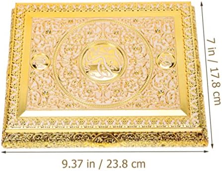 Кабилок Рустикална табела декор Арапски книги приказ кутија Куран Книга за библиски контејнер Коран приказ Контејнер кутија исламски