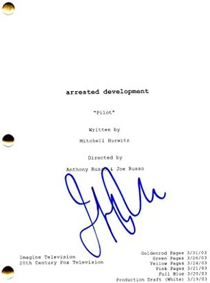 Effефри Тамбор потпиша автограм - Уапсен развој на целосна пилот -скрипта - шоуто на Лери Сандерс, Лери Блут, Маура Пфеферман Транспарентен,