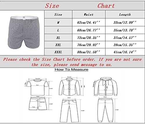 Памук долна облека мажи машка памучна долна облека лабава боксерски шорцеви средни половини шорцеви памучни боксери за мажи за мажи