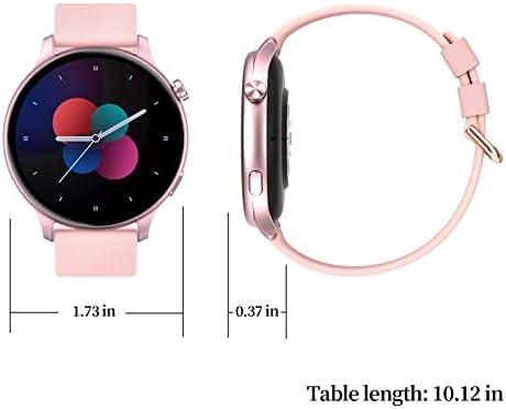 Yiisu Паметен Часовник За Android и за iOS Телефони, Ip67 Водоотпорна Активност Рекорд Со Целосен Екран Во Боја На Допирање, Bluetooth