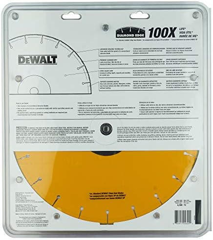 Dewalt DW8500 14-инчи од 1-инчен дијамантски раб на сечилото за пила