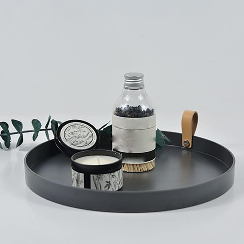 KFJBX едноставна тркалезна лента за складирање преносна спална соба за декоративна козметика на садови