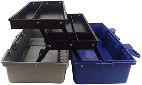 Jkuywx три-слој пластичен хардвер алатки мулти-функција Голема домашна поправка Електрична кутија кутија за складирање на автомобили кутија