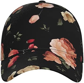 Ллама Бејзбол Кап Штапбек капа за мажи и жени со прилагодлив опсег на ленти за глава, рамни капи.