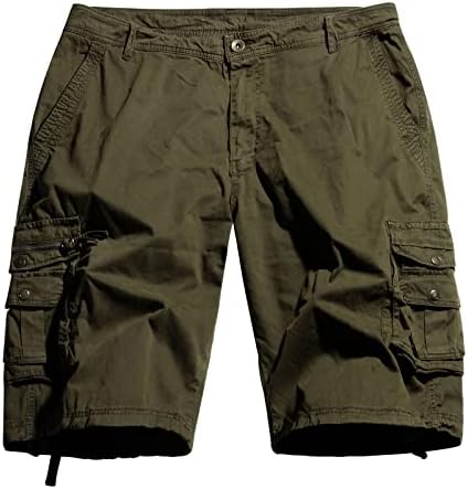 Големи и високи карго шорцеви за мажи летни тактички кратки панталони на отворено пешачење за патувања со џогер шорцеви за случаен шорцеви