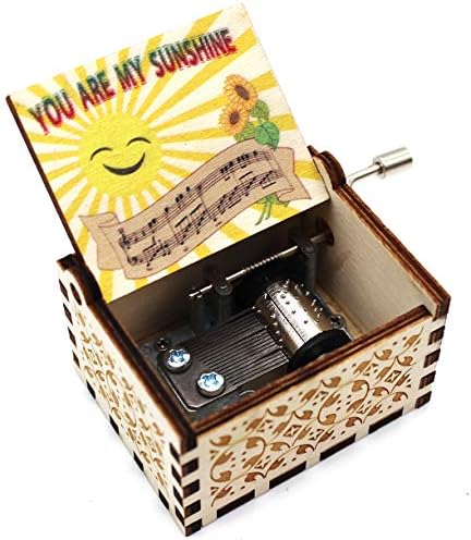 ukebobo Вие сте мојата музичка кутија со музика во сонцето, подароци за празник, Божиќ, роденден, годишнина - 1 компјутер