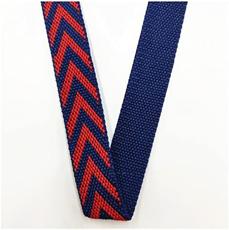 SJYDQ Webbing Strap jacquard Trim Ribbon Дебелина пристрасна лента за врзување за шиење на ранецот опсег DIY додатоци