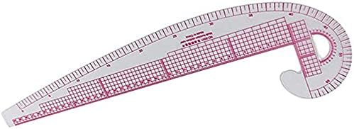 Алатки за шиење мека пластична запирка во облик на крива на владеење на владетели Француски крива владетели алатка за прилагодување