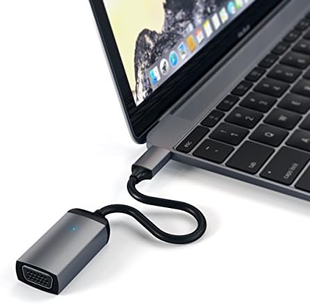 Адаптер за кабел за кабел за сатечи тип-C VGA USB-C 1080P/60Hz-Компатибилен со 2018 MacBook Air, 2018 iPad Pro, /2017/2018