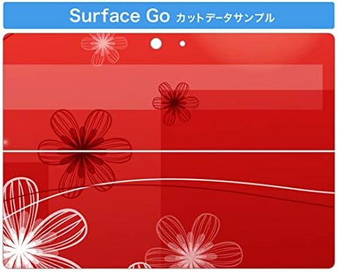 Покрив за декларации на igsticker за Microsoft Surface Go/Go 2 Ultra Thin Protective Tode Skins Skins 001327 Цветна шема