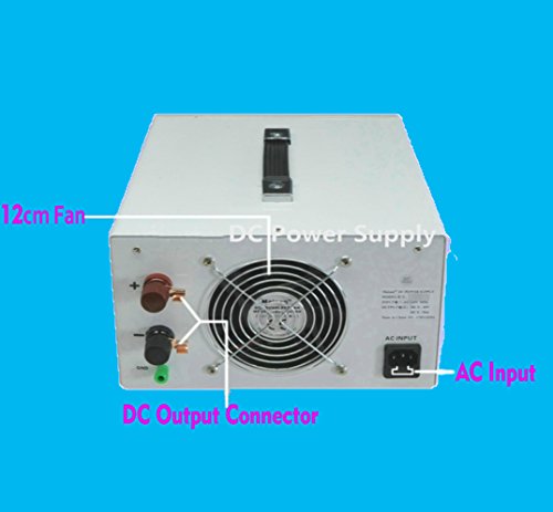 Прецизност 0-30V, 0-120A прилагодлив прекинувач за напојување Дигитално регулирано лабораториско одделение