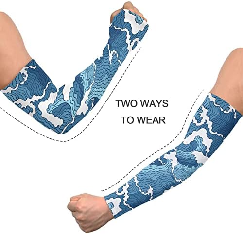 Јапонски ракави на рака на рака за да се покриваат рацете за жени мажи против лесење на сончеви ракави ракави за мажи за мажи кои велосипедизам