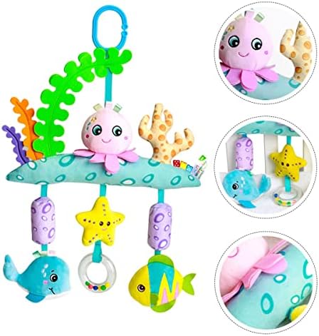 Ibasenice животински играчки играчки за животни играчки играчки 2 парчиња животни што висат играчки бебе шетач висечки играчки шетач