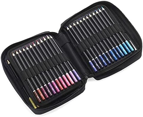 Моливчиња за боење на WYFDP сет од 72 бои со патент случај за почетник на уметници, нумериран молив за професионален цртеж